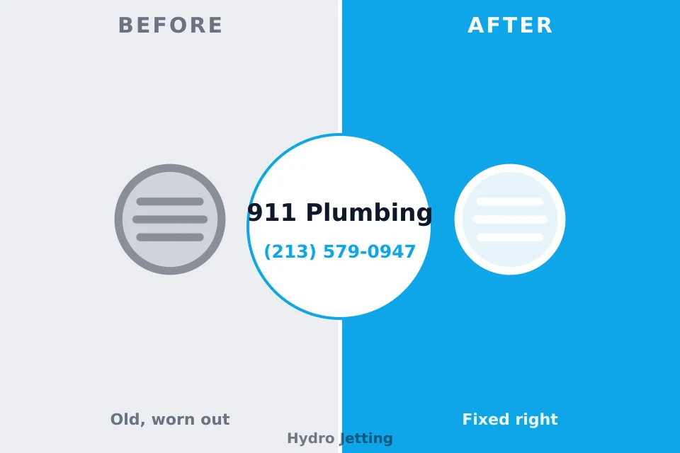 Before and after: plumbing company Buffalo, WV